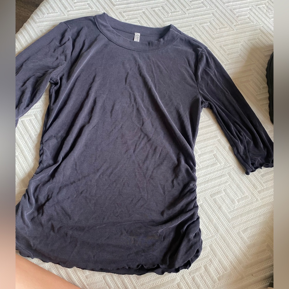 Free people half sleeve shirt